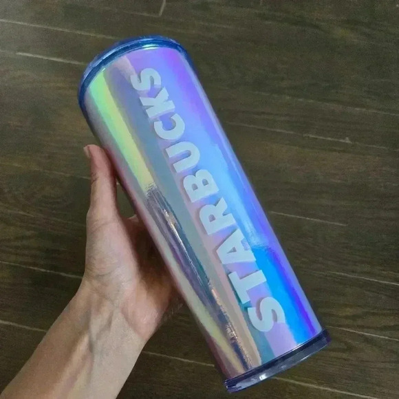 Starbucks Iridescent Hologram Dome Venti 24oz Cold Cup  2023 - Picture 2 of 6